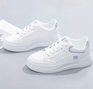 xedow White Trending Stylish Casual Shoes For Girls Sneakers For Women