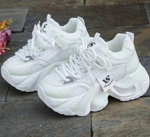 Echor ECKRZM0906, White Casual Sneakers For Women