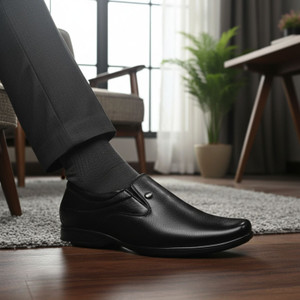 Alstom Men Slip-On Formal Shoes for Office Wear Slip On For Men