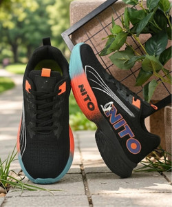 Kivaro Men's Premium Casual Lace-Up Sneakers पुरुषों के लिए कैजुअल