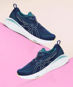 Asics GEL-CUMULUS 25 Blue Running Shoes For Men - Image 6