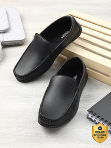 LIBERTY Fortune CLASSIK-1E Formal Slip-on Shoes With EVA Sole | Comfortable Office Wear Loafers For Men