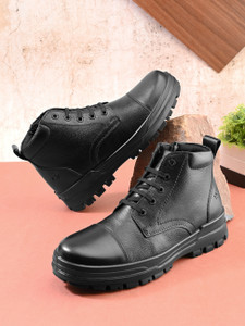 TSF Leather Police Zip Boot for Men (TSF Original) Boots For Men