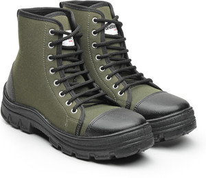 Unistar Lightweight Hiking & Trekking Boots with Anti-Slip Single Density Rugged Sole Boots For Men