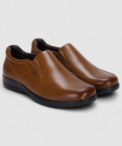 LEE COOPER Leather Slip-On Lightweight Comfort Trendy Premium Office/Party Slip On For Men
