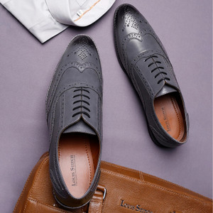 LOUIS STITCH Wingtip Style Formal Shoe - Brogues For Men