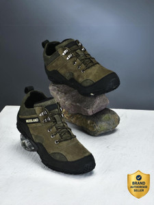 WOODLAND Men's Lace Up Casual Shoes - Image 6