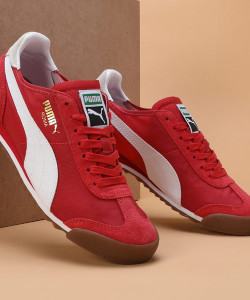 スニーカー ^PUMA^ Roma OG Nylon Club Red White Black 36240842 362408-42 Puma Roma OG Nylon Shoes 'Club Red/Gum' (362408-42