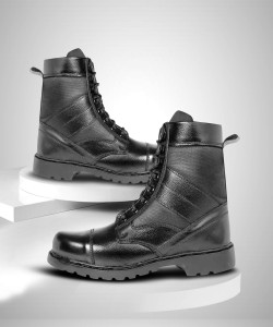 M SKY DSM Long Army Boots Boots For Men