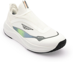 RED TAPE Low Cut Walking Slip-On for Men White - Image 6