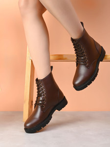 KILLER Brown Casual Boots For Women Boots For Women