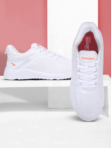 asian Men's & Boy's Casual White Sneaker|School Shoes With Lightweight For Men