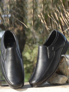 LIBERTY Men's Non-Lacing Formal & Office Wear PVC Sole Mocassin For Men