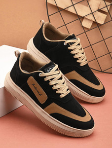 SERSI Fashion Colorblock Men's Black Sneakers - Image 6