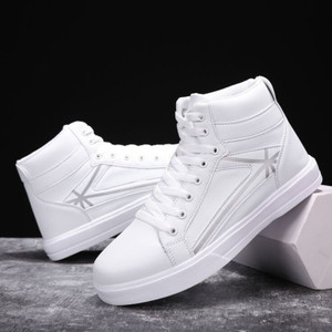 ROASTER NEW FANCY ATTRACTIVE BOOT CASUAL FOR MEN Sneakers For Men (White) High Tops For Men