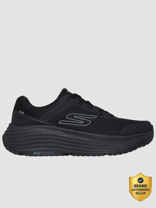 Skechers MAX CUSHIONING ENDEAVOUR Black Men's Sneakers - Image 6