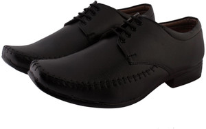 Smoky Smart Formal Shoes Lace Up For Men