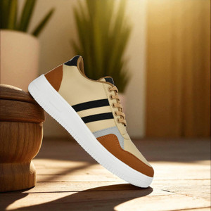 Eristine Men's Versatile Casual Brown Sneakers - Image 6