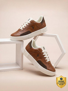 U.S. POLO ASSN. ZYRON Men's Brown Sneakers - Image 6