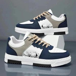 Echor Casual White Sneakers for Men Sneakers For Men