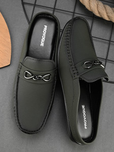 PROVOGUE Men's Pu Open Loafers Loafers For Men