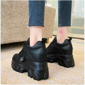 Ifah Korean Chinese Pop Acent Colour Sneakers For Women