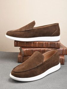 Mast & Harbour Men Brown Loafers Mocassin For Men