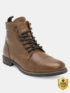 RED TAPE Men's Biker Boots for Casual Rugged Style Boots For Men