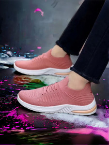 Fabbmate Trendy Sports for Women's ,Walking with Memory Foam Running Shoes For Women