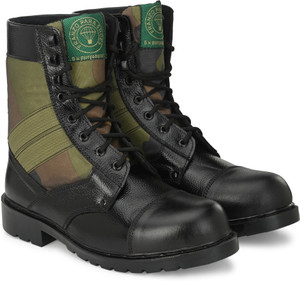 FRANZO Army Long DMS Malticolor Boots For Men