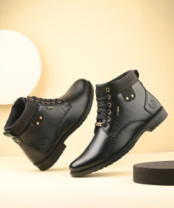 Vellinto Vellinto DELIGHT Casual Boots For Men ll Synthetic Leather Boots Casuals For Men