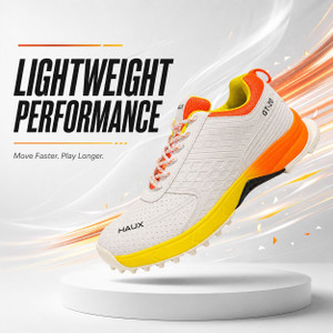 Haux GT-20 Men's Cricket Shoes with Lightweight Anti-Slip Cricket Footwear Sneakers For Men