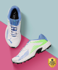 PUMA Cricket Power Cricket Shoes For Men White - Image 6