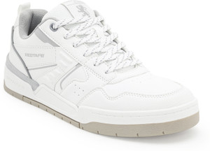 RED TAPE Men's Grey White Low Cut Sneakers - Image 6