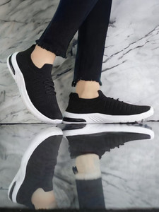 Fabbmate Trendy Sports,Walking - Memory Foam Running Shoes For Women