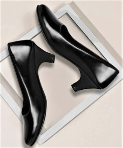 Stepza Black Formal Bellies & Pumps For Women Bellies For Women