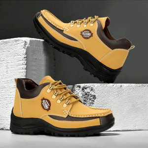 LXXII Men's Ankle Mid-Top Hiking Casual Outdoor Lightweight Boots For Men