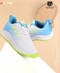 CLYMB Fuse 4 White Green Walking/Outdoor/Gym & Traning Outdoors For Men
