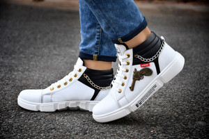 Rambo Shotgun Trendy High Tops For Men