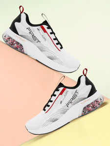 CAMPUS FIRST Men's Sports Shoes | PU Foam Comfort & Ball-Tech Support | Lace-Up Running Shoes For Men