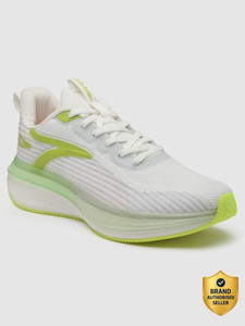 ACTION Athleo TURBO-323 Running Shoes (White, Green, Size 8) - Image 1