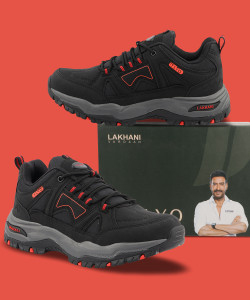 Lakhani Vardaan LKV175 Men's Black Gym Shoes - Image 6
