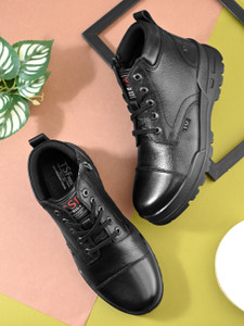 TSF TSF GENUINE LEATHER LACE UP BOOT FOR MEN's Lace Up For Men