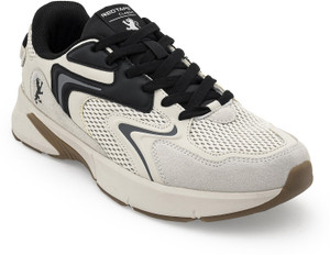 RED TAPE Low Cut Lifestyle Sneakers for Men in Beige Black - Image 6