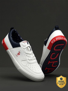 U.S. POLO ASSN. CLANAL 3.0 Men's White Sneakers - Image 6