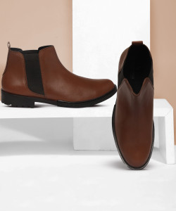 LOUIS STITCH Chelsea Boots Obsidian Black Handcrafted Italian Leather Shoes for Men (Czech_CL) Biker high ankle boots Boots For Men