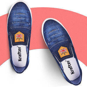 KRAFTER Casual Sneakers For Men,Men's Stylish Loafers For Men