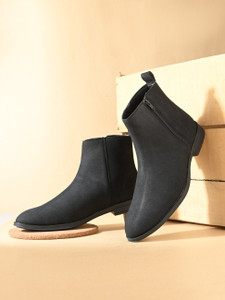 Roadster Classic Faux Leather Finish Chelsea Boots For Men | Elegant Party & Casual Boots Boots For Men