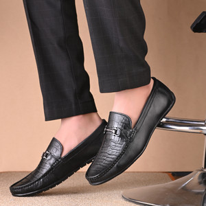 GOLDEN FOOT 100% Pure Genuine Leather Formal Shoe Slip On For Men Loafers For Men