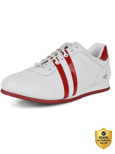 LOUIS STITCH Play White Color block Casual All day Wear Sneakers for Men (SNK-TPWH) UK 9 Sneakers For Men
